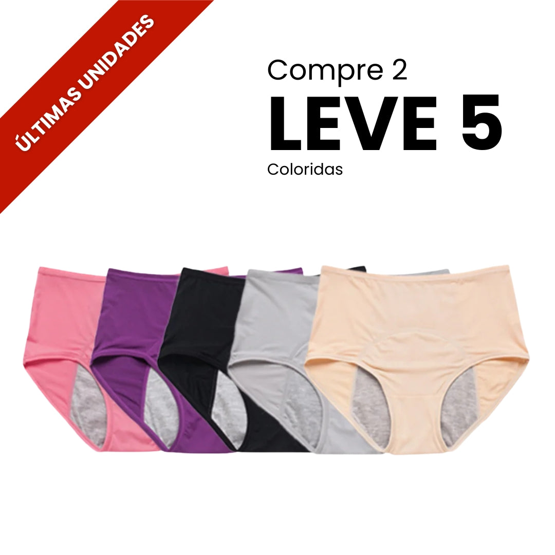 Calcinha Comfort. Antivazamento Para Incontinência Urinária - Conforto e Proteção o dia todo!