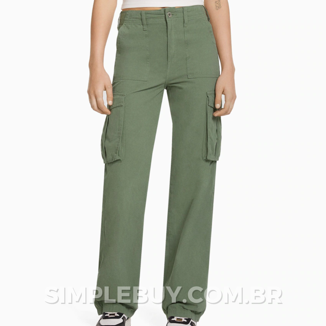 Calça Cargo - Curve Perfect  🔥 ÚLTIMO DIA DE PROMOÇÃO 🔥