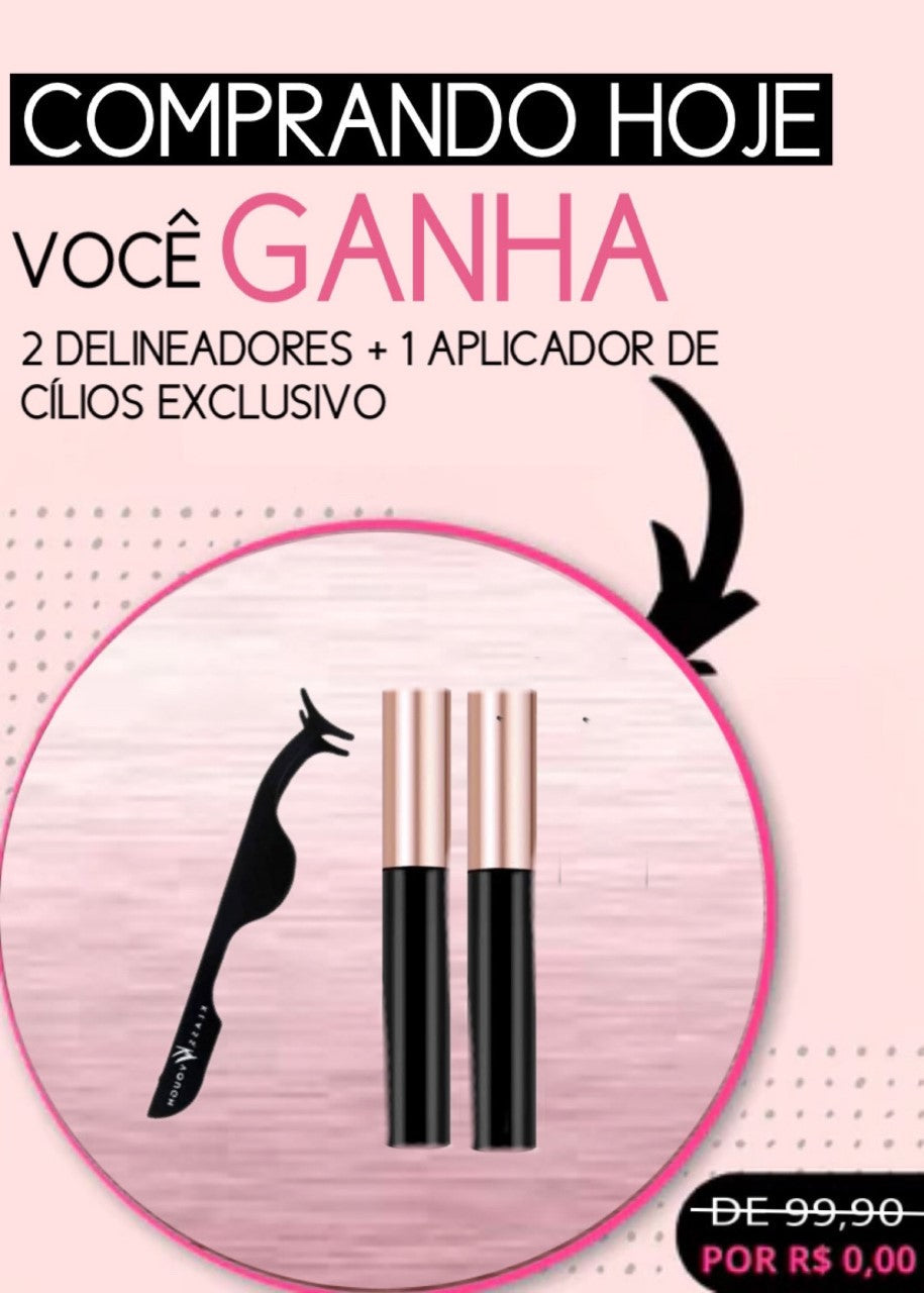 Cílios Postiços Magnéticos Reutilizáveis