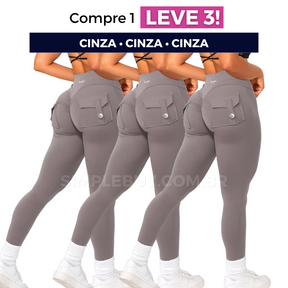 Legging Feminina Cargo Chic Modeladora