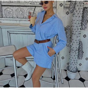 Conjunto Verão Mariana em Linho [Camisa + Shorts]