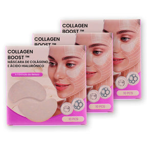 Máscara de Colágeno + Ácido Hialurônico Collagen Boost™ [ATIVOS DO BOTOX]
