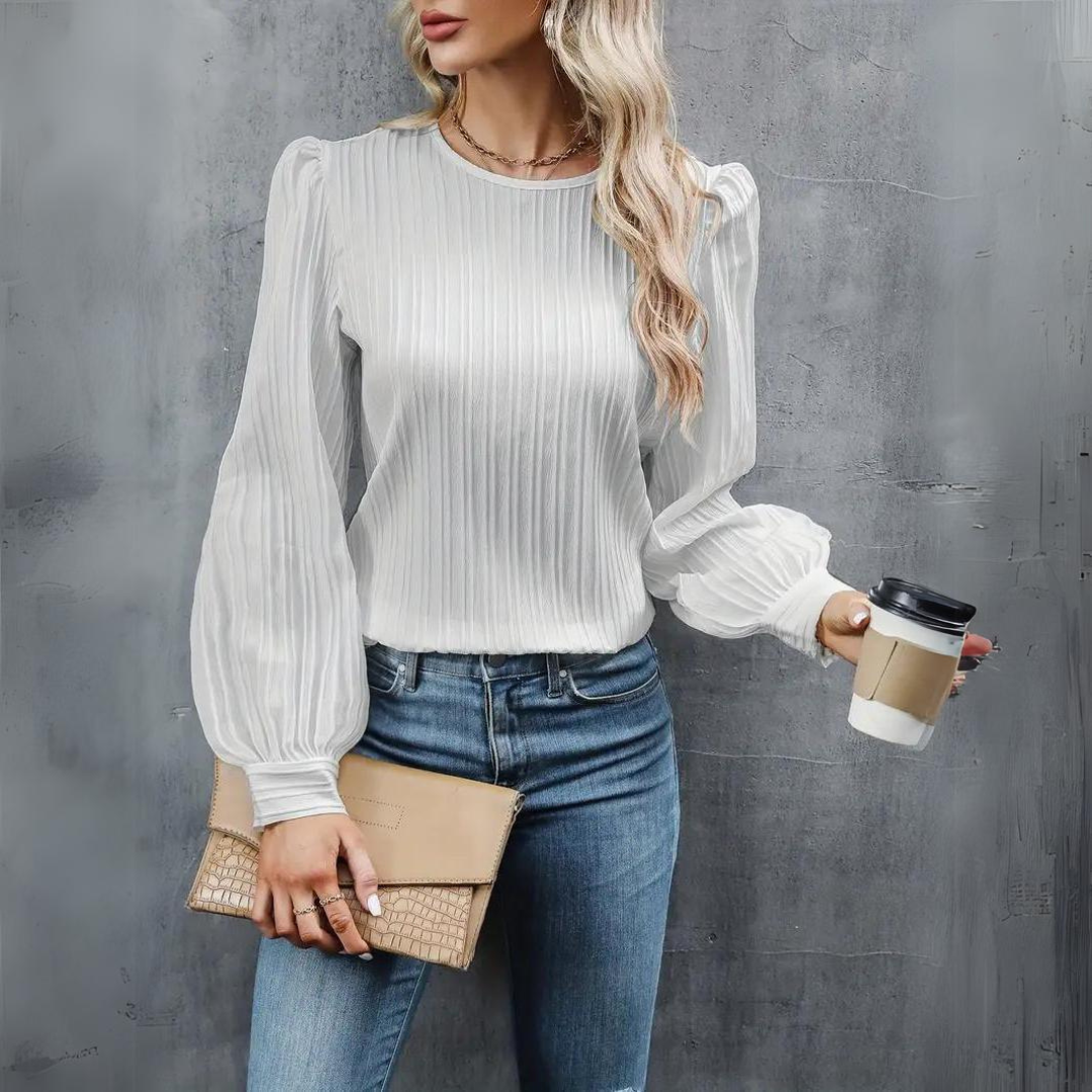 Blusa Feminina Manga Longa Princesa