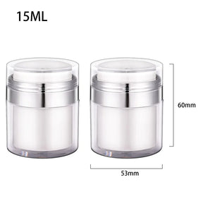 Potes para Skincare e Colher de Plástico