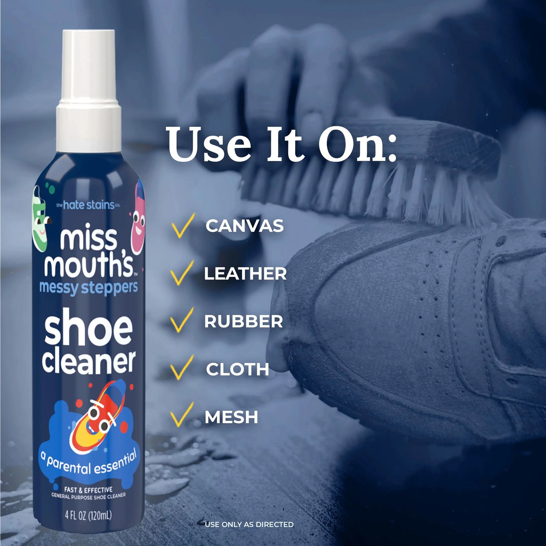 Spray Mágico SOS Manchas para Sapatos - Poder Máximo Contra Sujeiras
