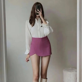 Short Saia Cintura Alta Sophia