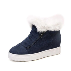 Bota Feminina Peluciada Plataforma Stefanie