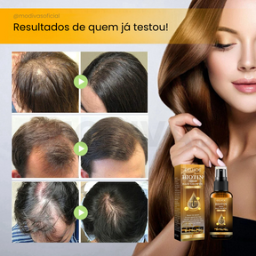 Tônico Capilar Biotina Premium + Touca de Cetim [Combo HAIR POWER]