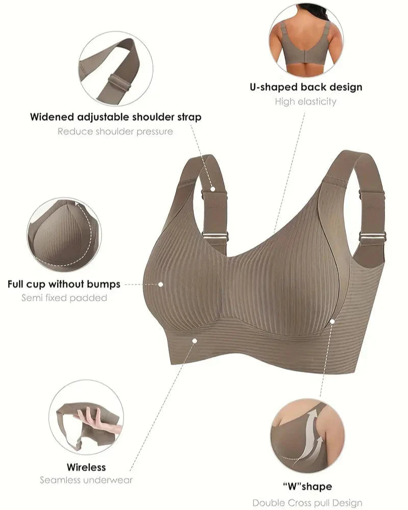 [COMPRE 1 LEVE 3] Sutiã Max Sustent Ajustável de Alta Sustentação e Conforto