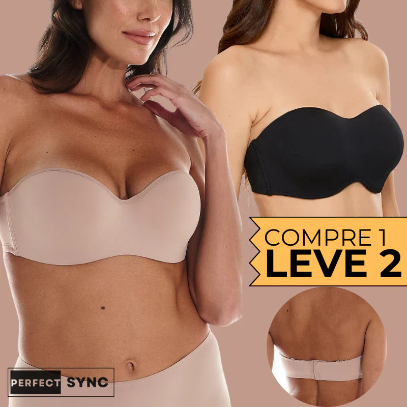 [COMPRE 1 LEVE 2] Sutiã Sync Comfort Tomara que Caia - Sustentação Perfeita Sem Alças