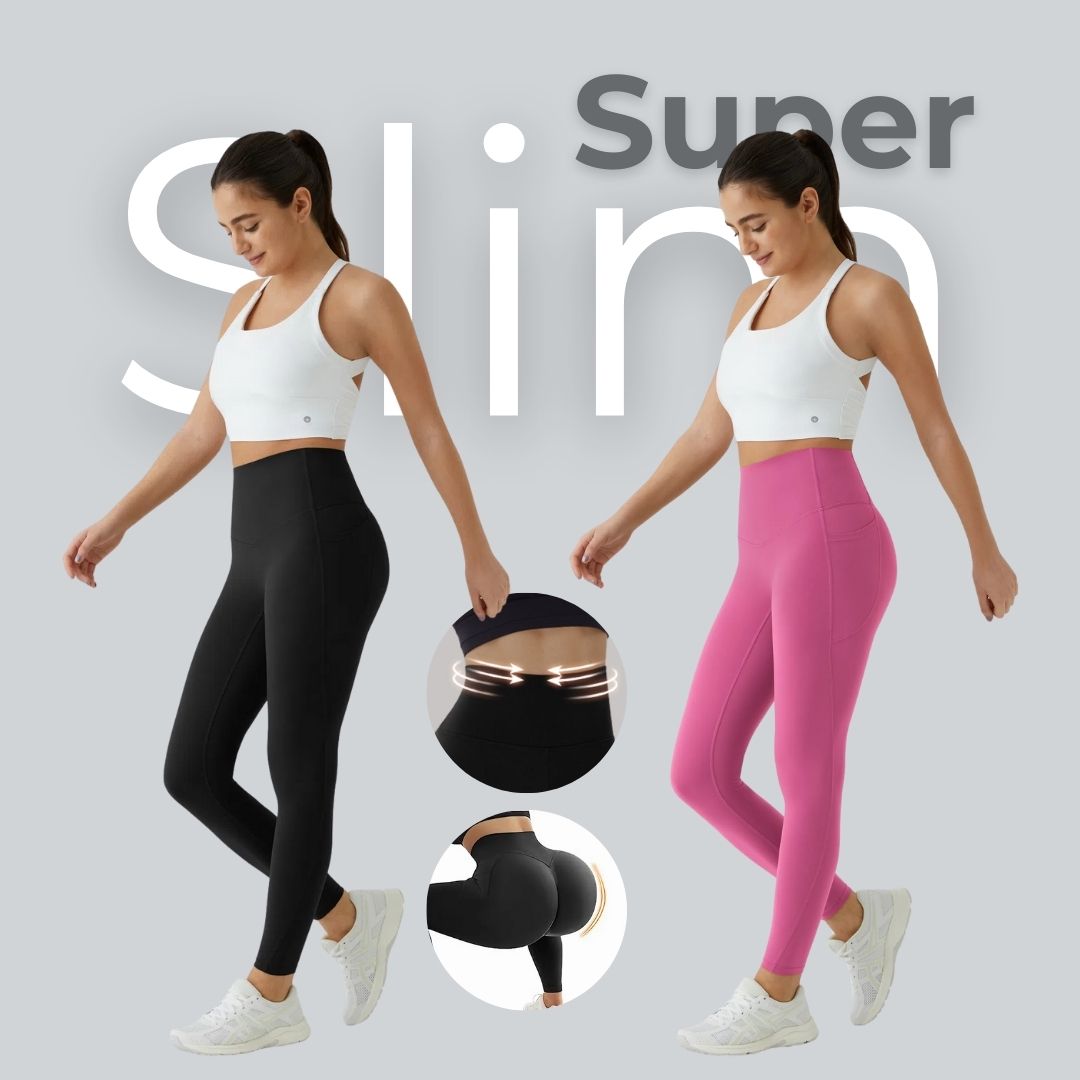 [COMPRE 1 LEVE 2] Calça Modeladora Super Slim - Alta Compressão da Barriga + Empina Bumbum