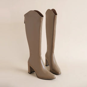Bota Feminina Western Cano Longo