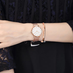 Relógio Hanna Martin com Bracelete