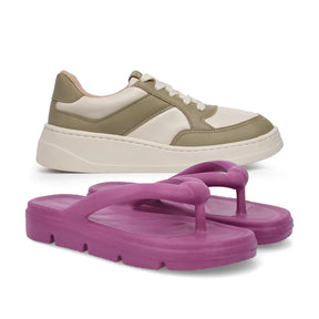 Tenis Ortopédico Modare + Chinelo Poofy Usaflex [LIQUIDAÇÃO]