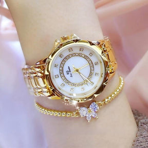 Relógio Diamond Luxury com Bracelete
