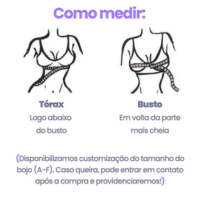 [COMPRE 1 LEVE 2] Sutiã Sync Comfort Tomara que Caia - Sustentação Perfeita Sem Alças