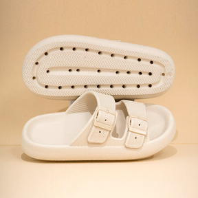 Chinelo Feminino Nuvem Fivela Dupla