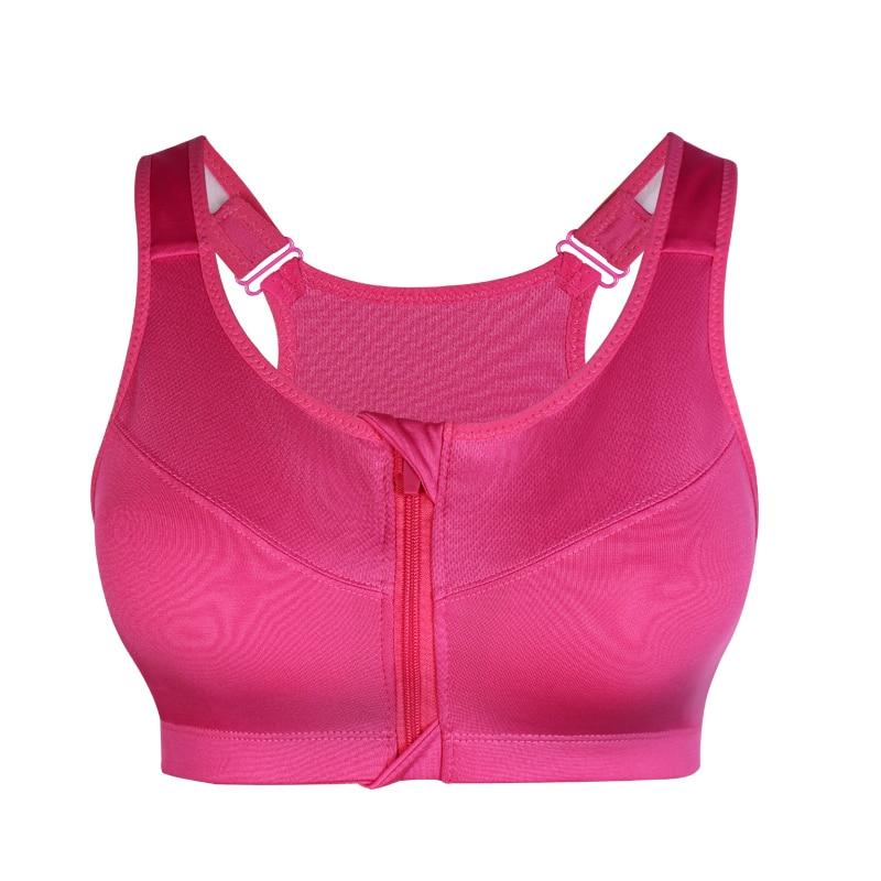 Top Fitness Confort com Ziper de Alta Sustentação