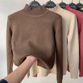 Suéter Feminino Forrado de Lã