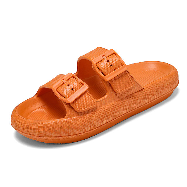 Chinelo Feminino Nuvem Fivela Dupla
