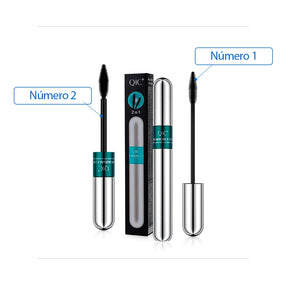 Máscara de Cílios 2 em 1 QIC 3D